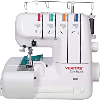 VERITAS 1052 Elastica Máquina de Coser de plástico y Metal- 32 x 28 x 28 cm- Color Blanco